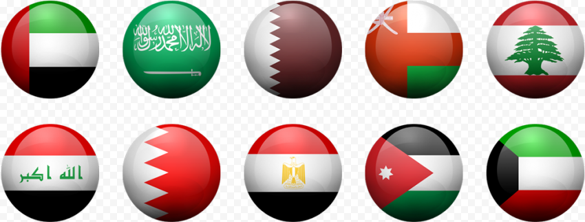 GCC Countries Flag